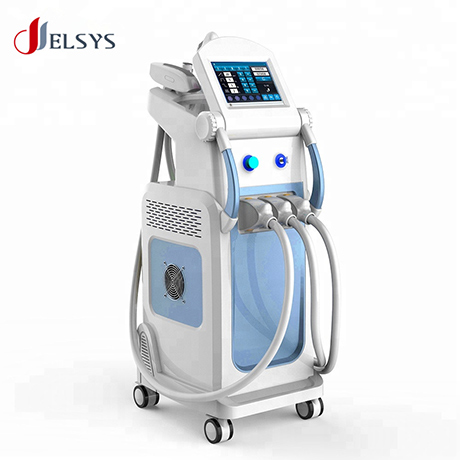 Multifunction IPL SHR + E-light + RF+ ND YAG laser machine